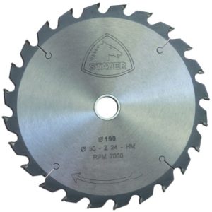 DISCO CORTE 190X2,4X30 MM WIDI