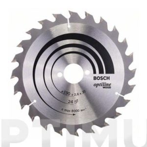 DISCO CORTE 190X2,6X30 MM WIDI