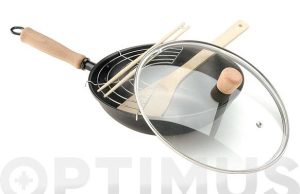 SARTEN COC WOK 28CM ACERO OROL