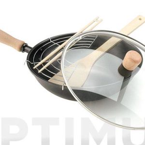 SARTEN COC WOK 28CM ACERO OROL