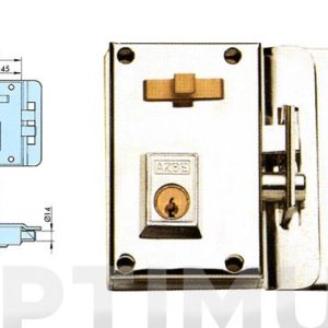 CERRADURA SOBR. 10 70MM E-45MM