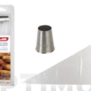 MOLDE CROQUETAS 24CM INOX 7770