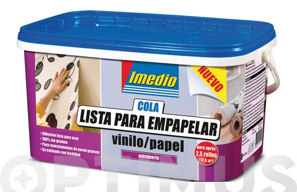COLA EMPAPELAR PAPEL VINILICO