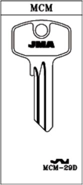 LLAVE ACERO JMA MCM-29D