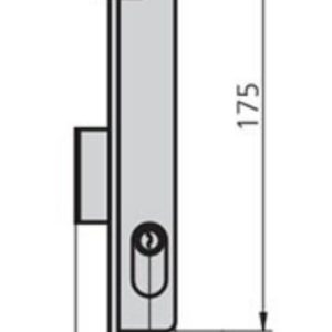 CERRADURA MET.EMB. 1963V E-12M