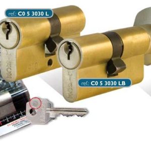 CILINDRO C053010N 30X10MM NIQ