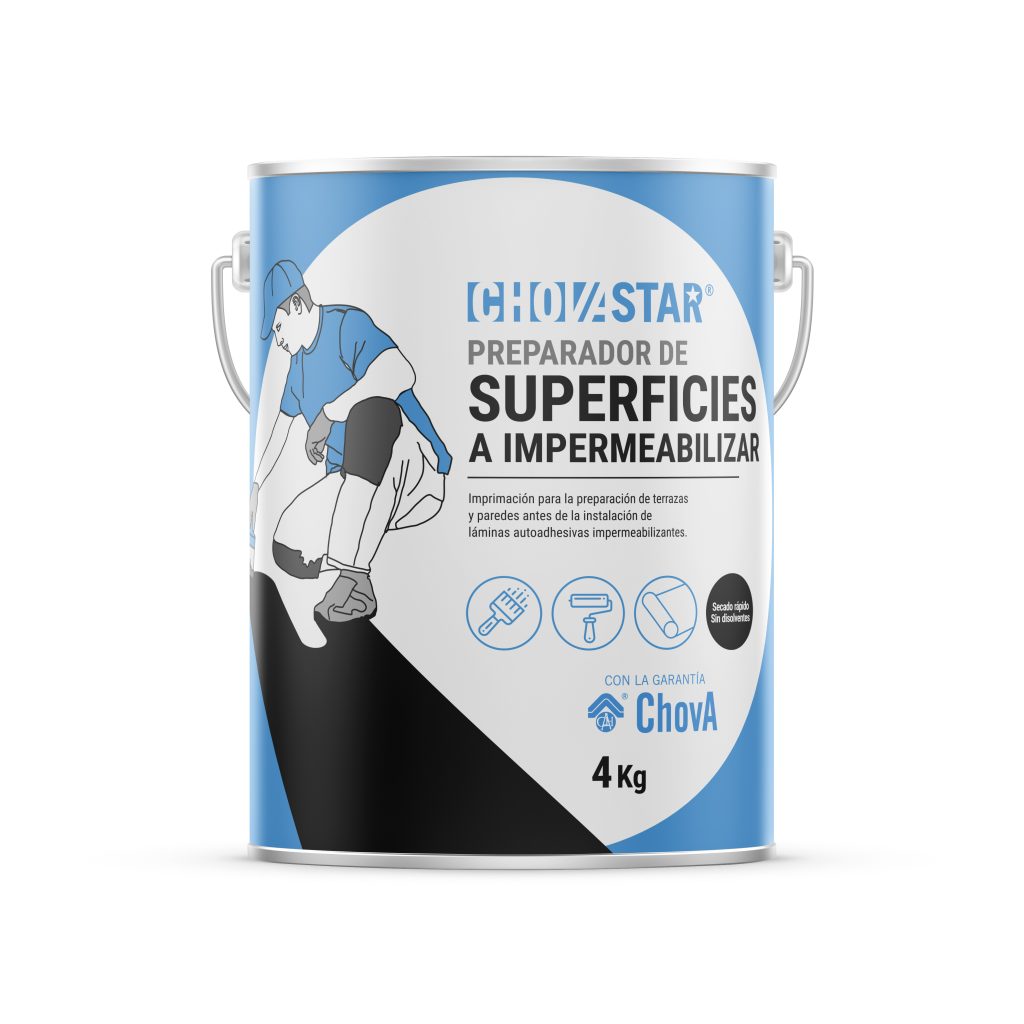 PINTURA PREP.SUP.IMPERM. 4 KG