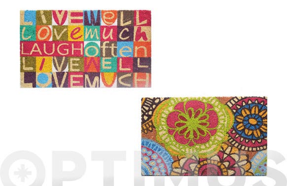 FELPUDO RECT SURTIDO 40X70CM