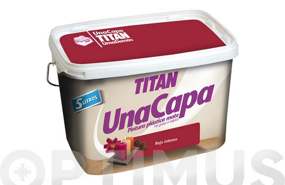 PINTURA MATE INT. ROJO INTENSO