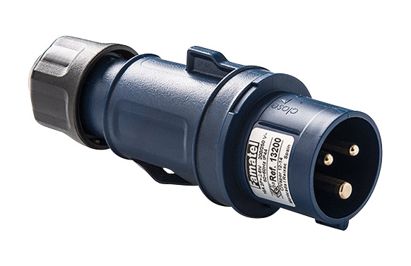 CLAVIJA AEREA 16A-250V 2P+1T 2