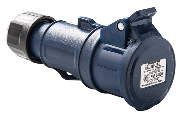 BASE AEREA INDUST 2P+1T 16A 20