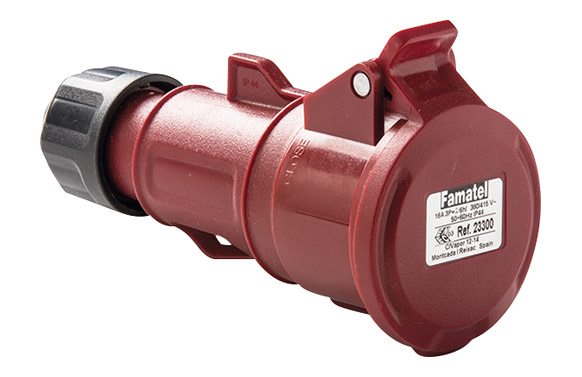 BASE AEREA INDUST 3P+1T 16A 38