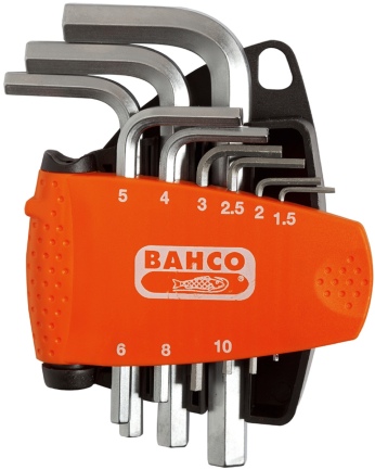 LLAVE ALLEN HEXAG. 1,5-10MM 9