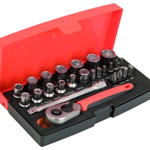 LLAVE HEXAG. 1/4" 04-13MM 25 P