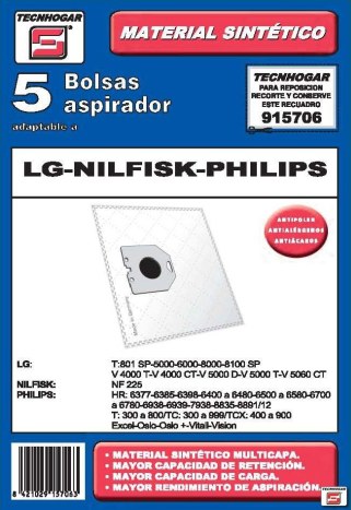 BOLSA ASP LG-NILFISK-PHILIPS 5
