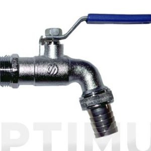 GRIFO CURVO RACORD MANGUERA 3/