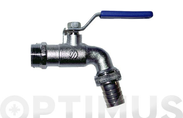 GRIFO CURVO RACORD MANGUERA 3/