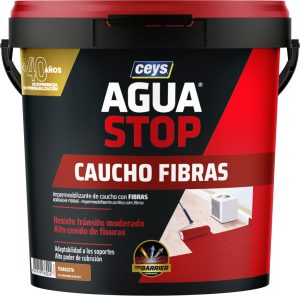 AGUASTOP FIBRAS 5 KG TERRACOTA