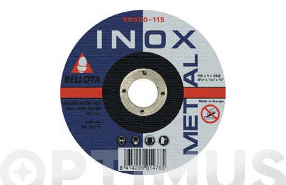 DISCO CORTE 125X1X22 MM