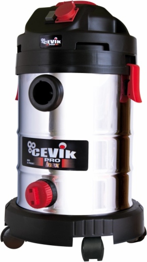 ASPIRADOR SEC/LIQ 30LT INOX