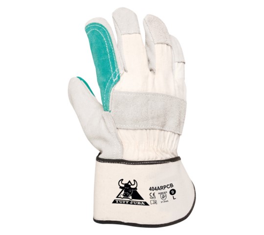 GUANTE SERR/LONA GR/VER L09 40