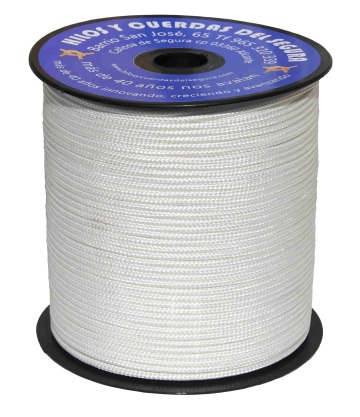 CUERDA TRENZ. 04MM BL 200 MT N