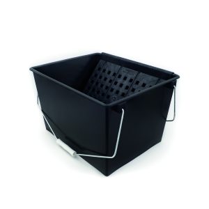 CUBETA PLASTICO 2 ASAS CON REJ