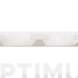 COLGADOR ATORN. BLANCO 45X330X