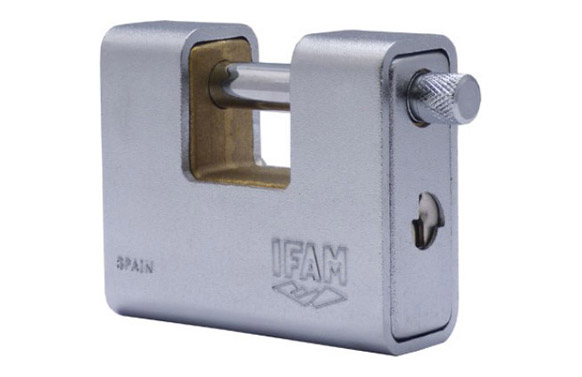 CANDADO A/RECT. 90MM AC CROM