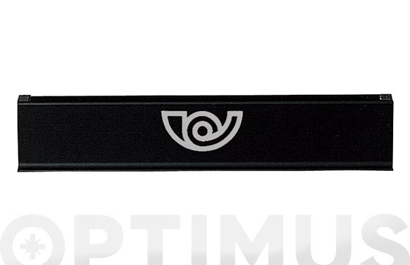 BOCACARTAS 58X282 NEGRO BTV