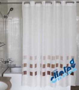 CORTINA ANILLA FACIL 180X200CM