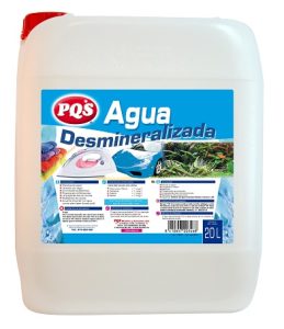 AGUA DESMINERALIZADA 20 LT PQS