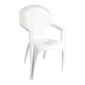 SILLON MONOBLOC APILABLE BLANC