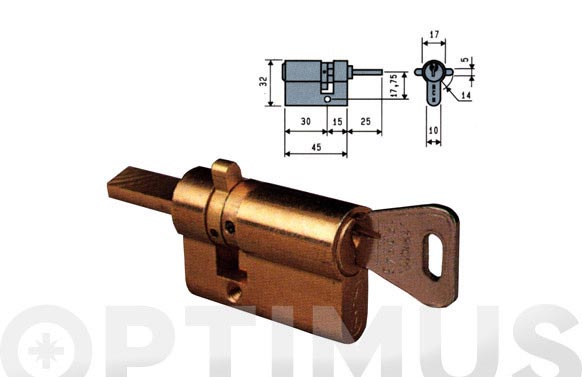 CILINDRO 542 30MM LAT