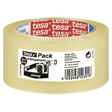 CINTA EMBALAJE 50MMX132MT TESA