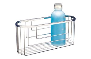 CESTILLO OVAL 30X11X13CM CROMO