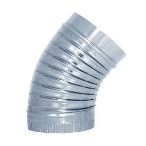 CODO T/ESTUFA 45º 150 MM AC