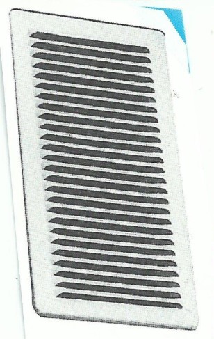 REJILLA PLANA C/PAT 100X200MM