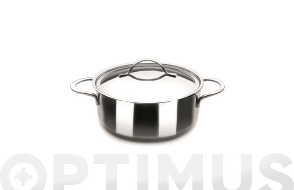 CACEROLA C/TAPA 24CM NOAH INOX