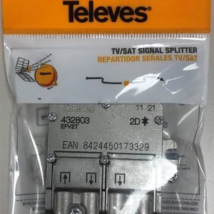 REPARTIDOR COAXIAL 9,5MM BL 43