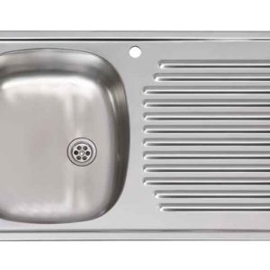 FREGADERO CUAD 1 SENO 1 ESC DC