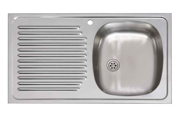 FREGADERO CUAD 1 SENO 1 ESC IZ