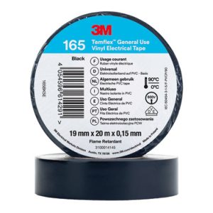 CINTA 20MT X 19MM NEGRO 3M NEG