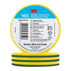 CINTA 20MT X 19MM AMARILLO/VER