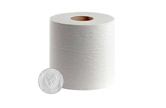 PAPEL DOBLE CAPA RECIC. BOBINA