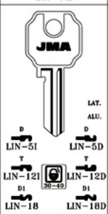 LLAVE ACERO JMA LIN-12I