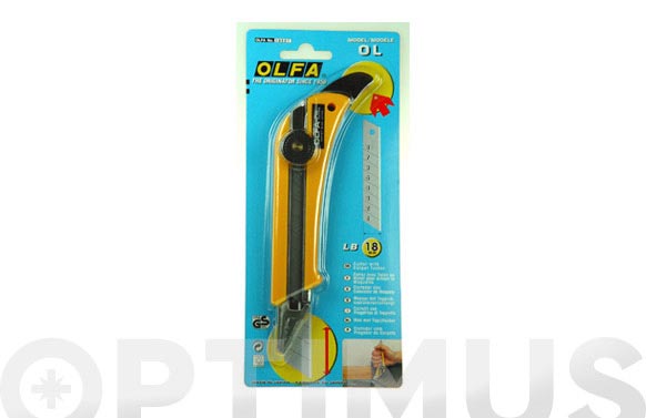 CUTTER PROF MOQUETA 18X0,5MM O
