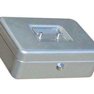CAJA 300X240X90MM PLATA