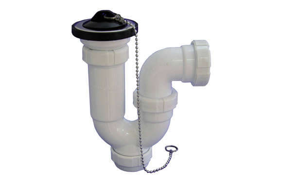 SIFON CURVO VALVULA Ø70 – 1 1/